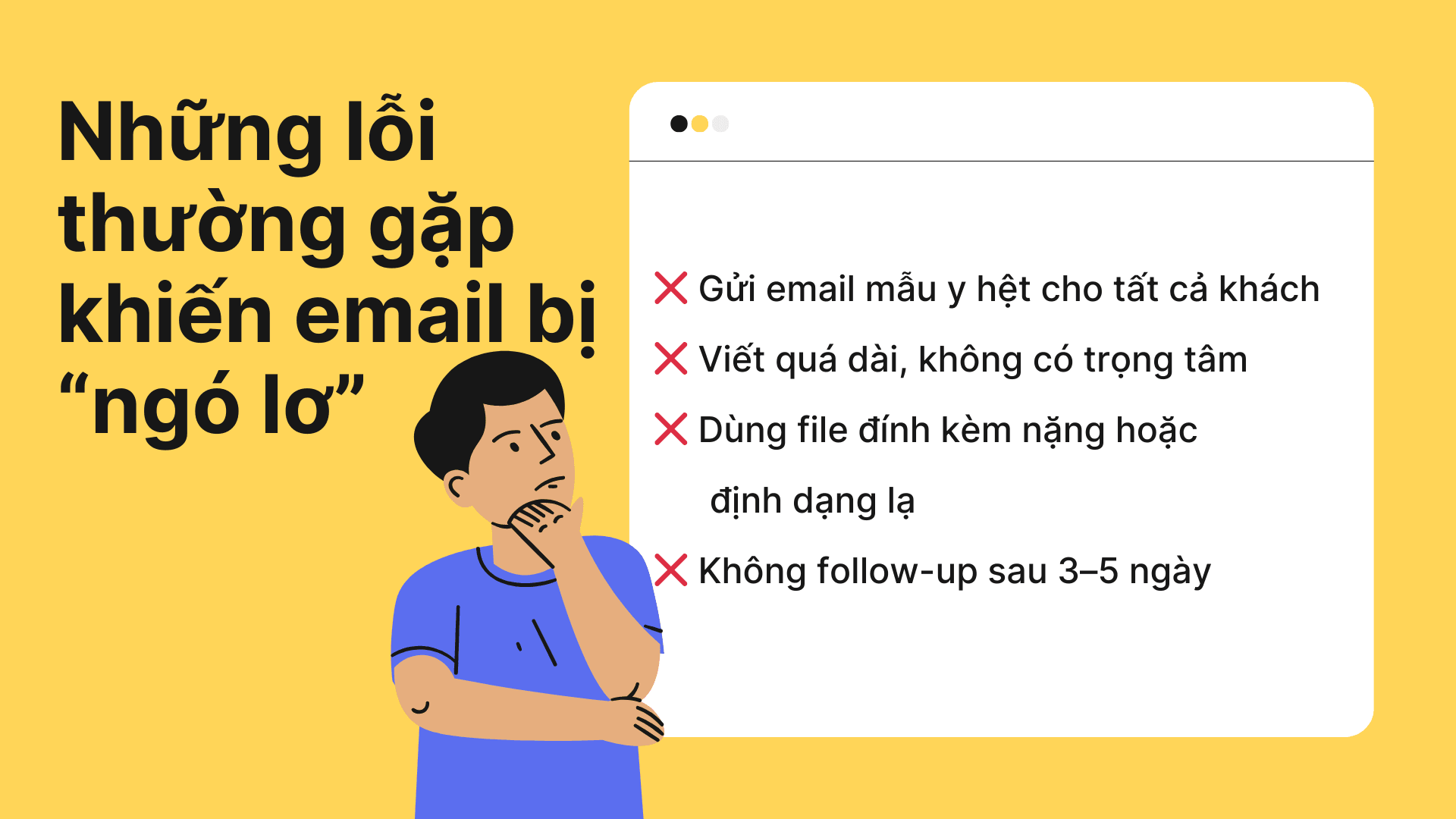 Tăng tỉ lệ phản hồi mail