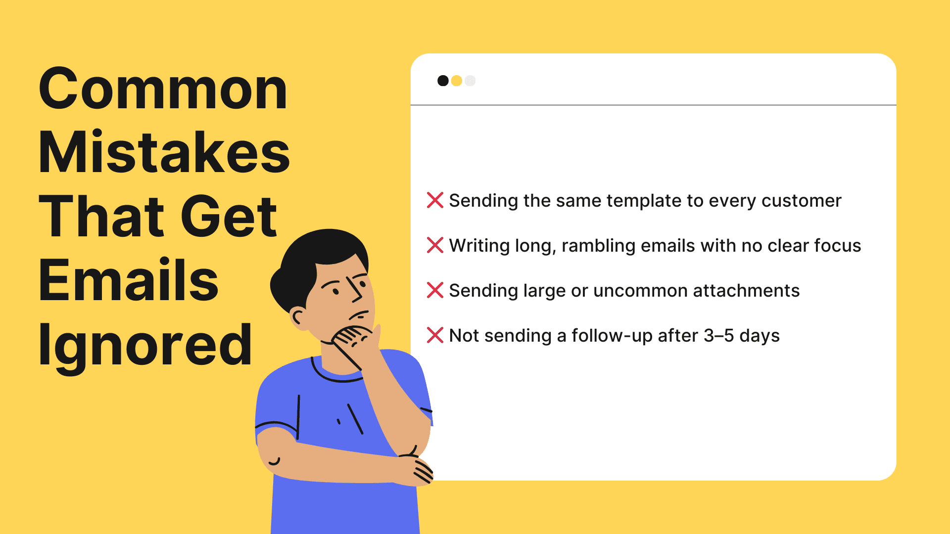 Increase response rate; Sale outreach